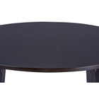 Baxton Studio Debbie Mid-Century Dark Brown Wood Round Dining Table - Dining Room