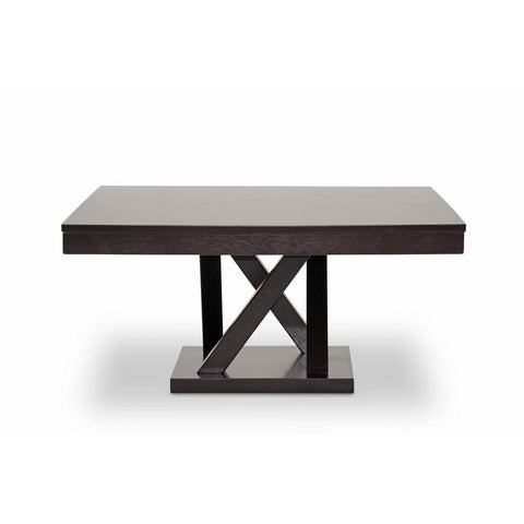 Baxton Studio Everdon Dark Brown Modern Coffee Table - Living Room Furniture