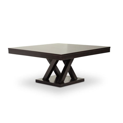 Baxton Studio Everdon Dark Brown Modern Coffee Table - Living Room Furniture