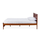 Baxton Studio Demitasse Brown Wood Contemporary Twin-Size Bed - Kids Room Furniture