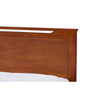 Baxton Studio Demitasse Brown Wood Contemporary Twin-Size Bed - Kids Room Furniture
