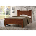 Baxton Studio Demitasse Brown Wood Contemporary Twin-Size Bed - Kids Room Furniture
