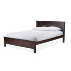 Baxton Studio Spuma Cappuccino Wood Contemporary Twin-Size Bed - Kids Room Furniture