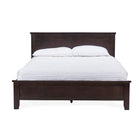 Baxton Studio Schiuma Cappuccino Wood Contemporary Twin-Size Bed - Kids Room Furniture