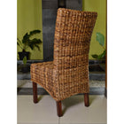 International Caravan Set of Two Arizona Abaca Dining Chairs - Chairs