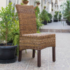 International Caravan Set of Two Arizona Abaca Dining Chairs - Chairs