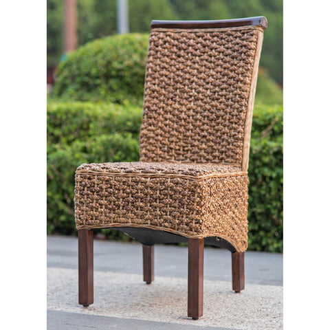International Caravan Bunga Hyacinth Dining Chair (Set of 2) - Chairs
