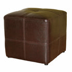 Baxton Studio Nox Dark Brown Ottoman - Living Room Furniture