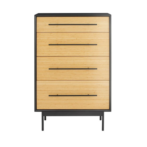 Greenington Santa Cruz 4 Drawer High Chest, Wheat
