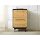 Greenington Santa Cruz 4 Drawer High Chest Wheat - Chest