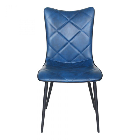 Moes Josie Dining Chair Blue-M2 - Dining Chairs