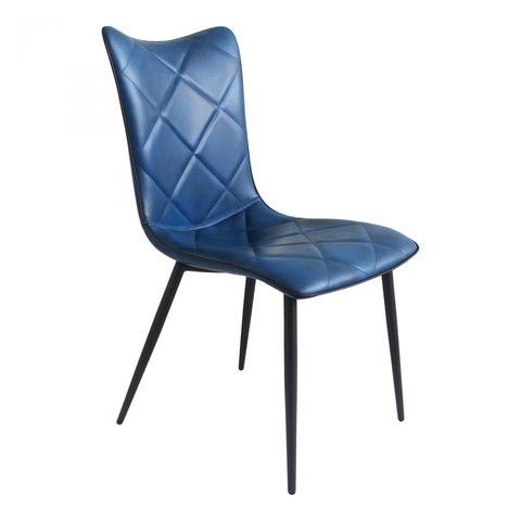 Moes Josie Dining Chair Blue-M2 - Dining Chairs