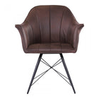 Moes Olivier Dining Chair Coffee - Dining Chairs