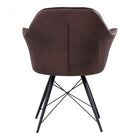 Moes Olivier Dining Chair Coffee - Dining Chairs