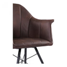 Moes Olivier Dining Chair Coffee - Dining Chairs
