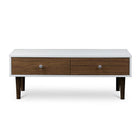 Baxton Studio Gemini Wood Contemporary Coffee Table - Living Room Furniture