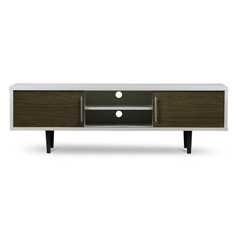 Baxton Studio Gemini Wood Contemporary TV Stand - Living Room Furniture