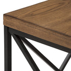 Baxton Studio Holden Vintage Industrial Antique Bronze End Table - Living Room Furniture