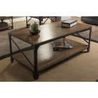 Baxton Studio Greyson Vintage Industrial Antique Bronze Occasional Cocktail Coffee Table - Living Room Furniture
