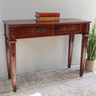 International Caravan Windsor Two Drawer Rectangular Console Table - Other Tables