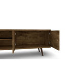 Manhattan Comfort Liberty 62.99 Mid Century - Modern TV Stand with 3 Shelves and 2 Doors - TV Stands