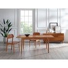 Greenington Erikka 110 Double-Leaves Extensible Dining Table Amber - Dining Tables